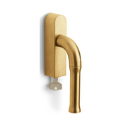 Formani EV100ZL-DKLOCK-O draaikiepgarnituur afsluitbaar zonder logo PVD mat goud rechts/ linksdraaiend