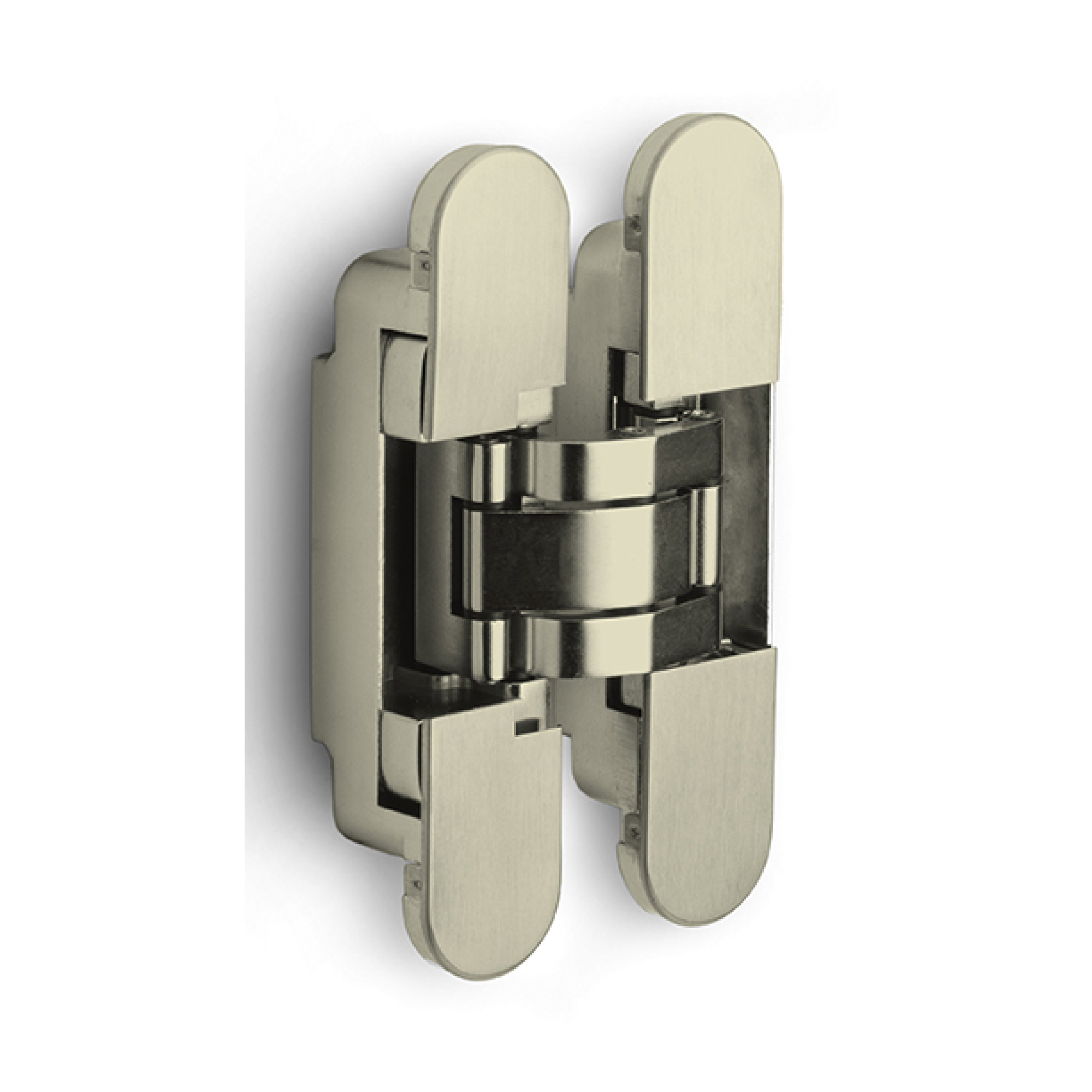 FORMANI | Onzichtbaar scharnier | 140x30mm | PVD Champagne | 3D Instelbaar - Deurbeslag-expert