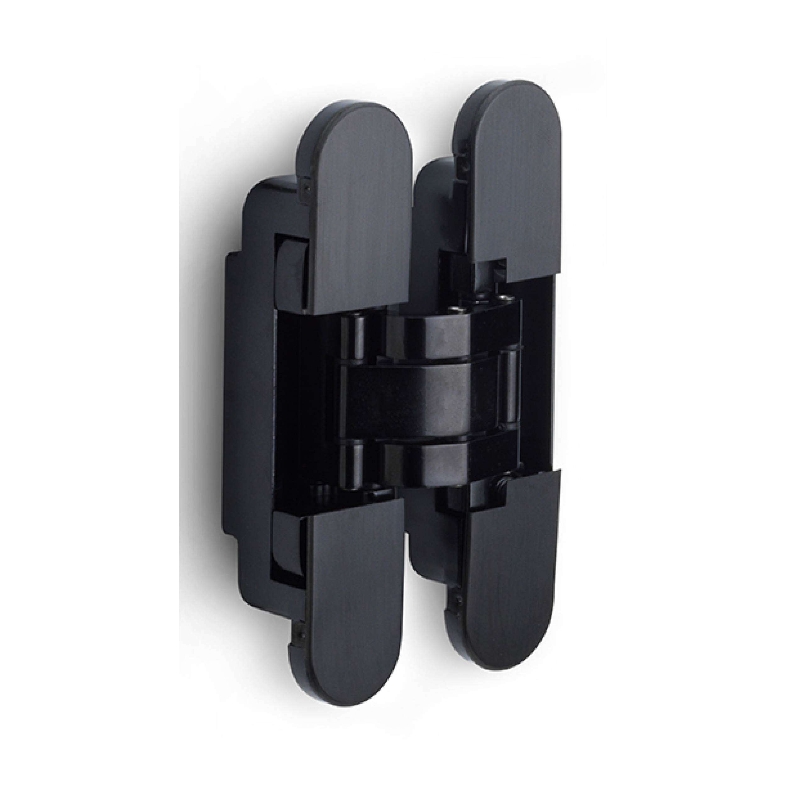 FORMANI | Onzichtbaar scharnier | 140x30mm | Mat Zwart | 3D Instelbaar - Deurbeslag-expert