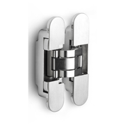 FORMANI | Onzichtbaar scharnier | 140x30mm | RVS Geborsteld | 3D Instelbaar - Deurbeslag-expert