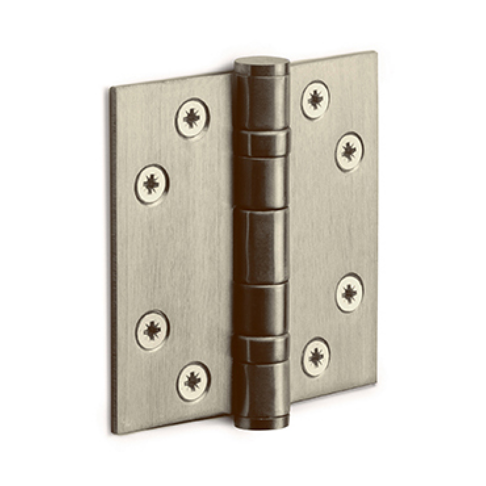 FORMANI Kogellagerscharnier | 76x76 | PVD Champagne | LBS7676 Recht