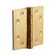 FORMANI Kogellagerscharnier | 89x89 | PVD Mat Goud | LBS8989 Rechte Hoeken