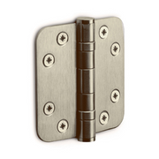 FORMANI Kogellagerscharnier | 76x76 | PVD Champagne | LBSA7676 Afgerond