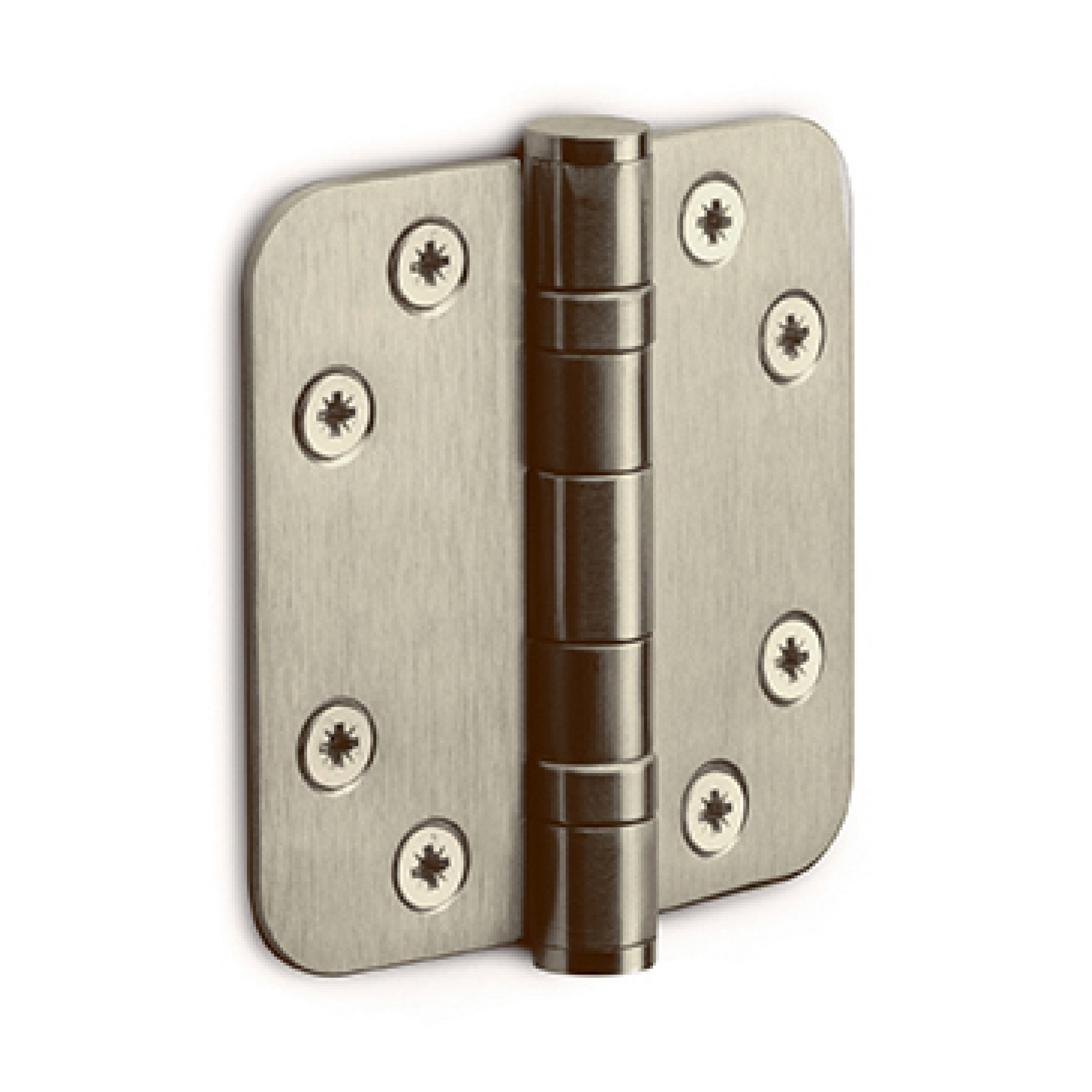 FORMANI Kogellagerscharnier | 76x76 | PVD Champagne | LBSA7676 Afgerond