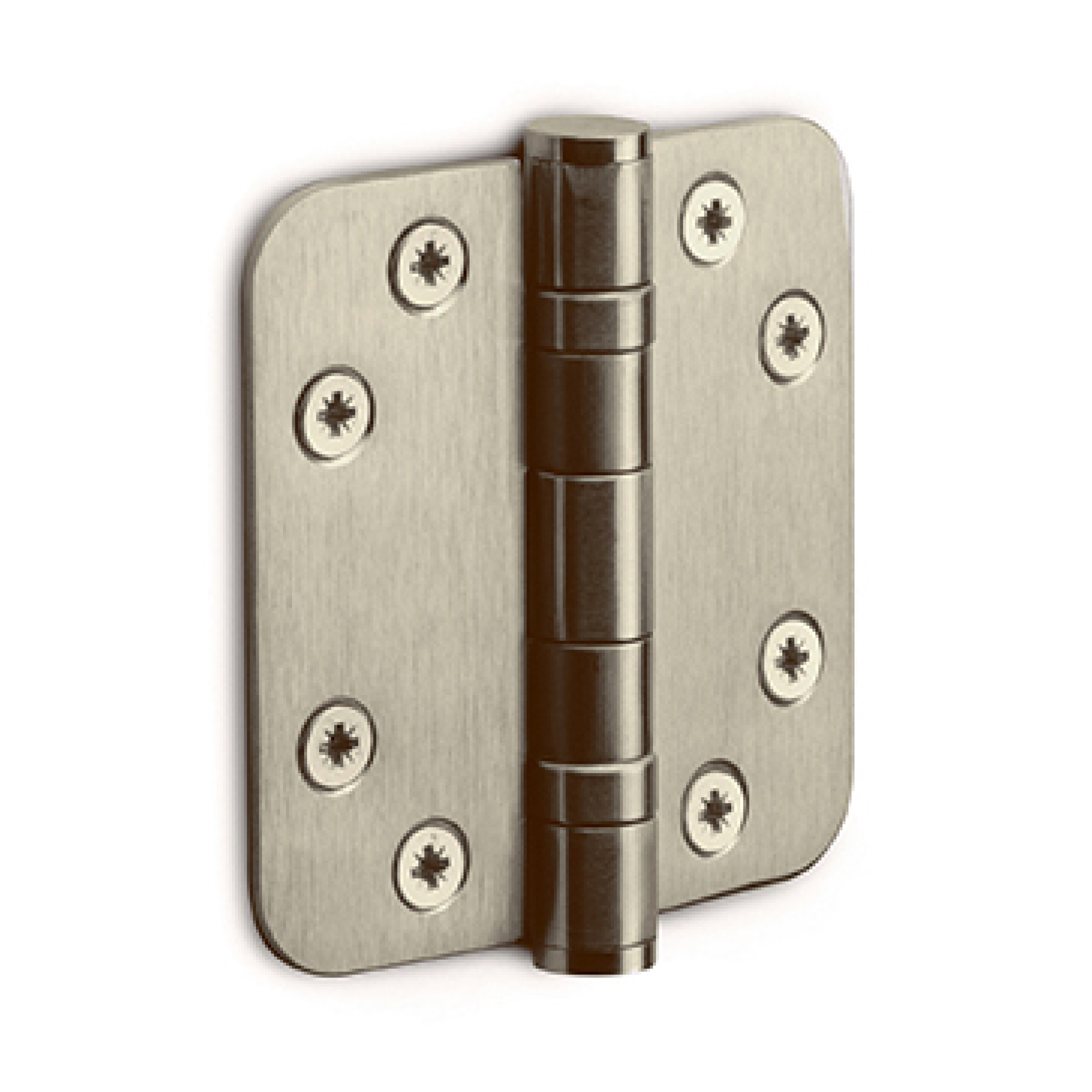 FORMANI Kogellagerscharnier | 76x76 | PVD Champagne | LBSA7676 Afgerond