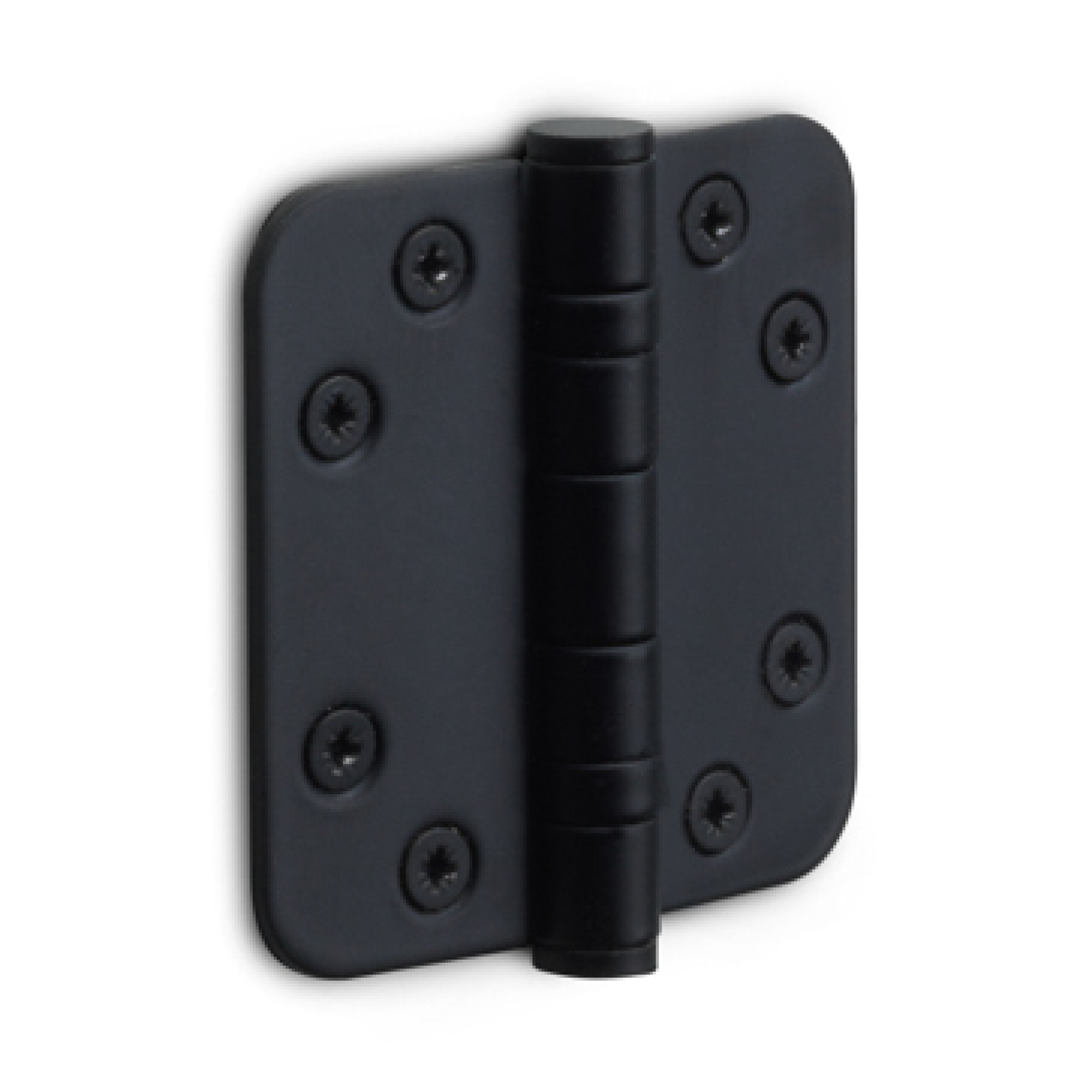FORMANI Kogellagerscharnier | 76x76 | Zwart | LBSA7676 Afgeronde Hoeken