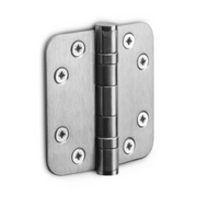 FORMANI Kogellagerscharnier | 76x76 | RVS | LBSA7676 Afgeronde Hoek