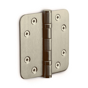 FORMANI Kogellagerscharnier | 89x89 | PVD Champagne | LBSA8989 Afgerond