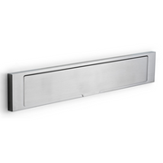Formani SQUARE LSQ380 briefplaat buiten massief rvs
