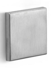Formani | Rozet SQUARE | LSQB50 | RVS geborsteld