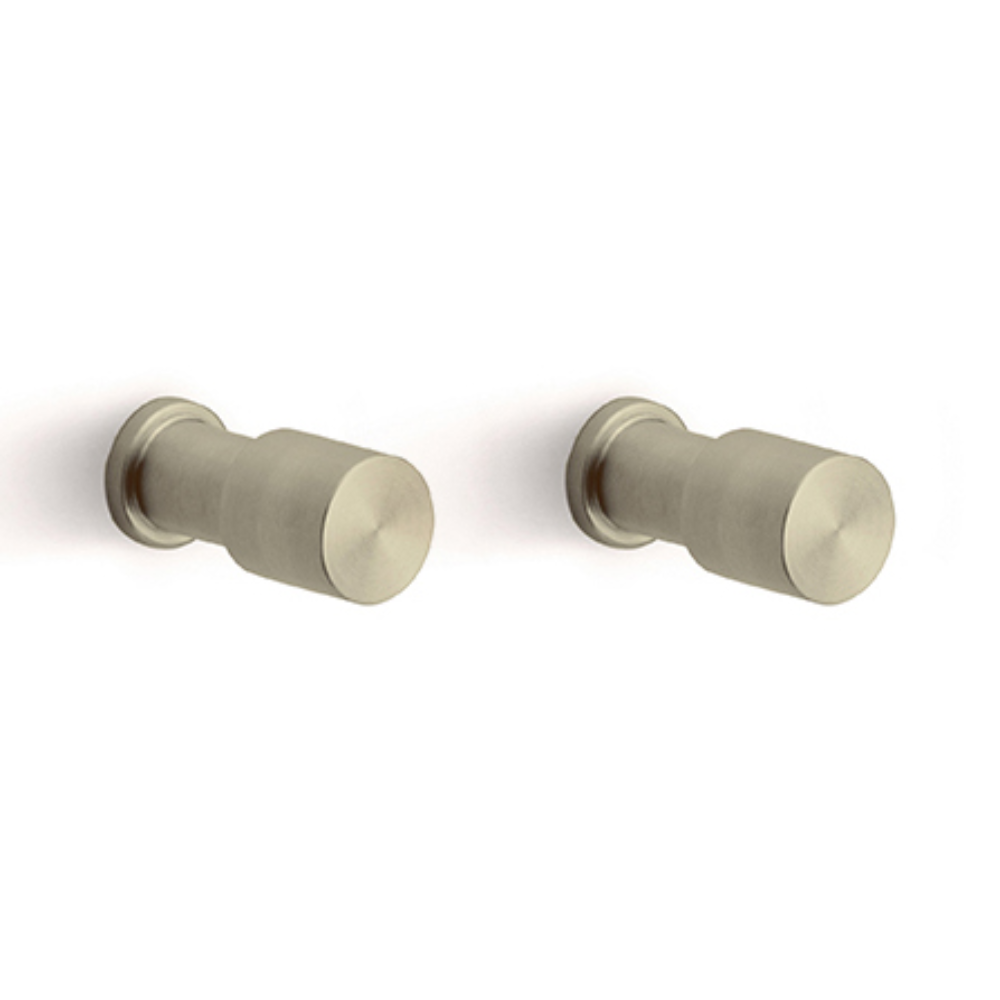 Formani | ONE | PB20 | Set Van 2 Haken | PVD champagne