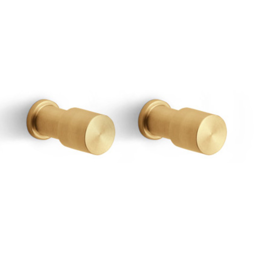 Formani | ONE | PB20 | Set Van 2 Haken | PVD mat goud