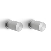 Formani | ONE | PB25 | Set Van 2 Haken | Mat Roestvast Staal