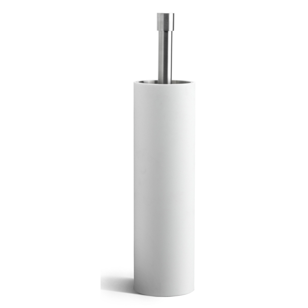 Formani | ONE | PB302 | Toiletborstel Vrijstaand | Mat Roestvast Staal / Corian - Deurbeslag-expert