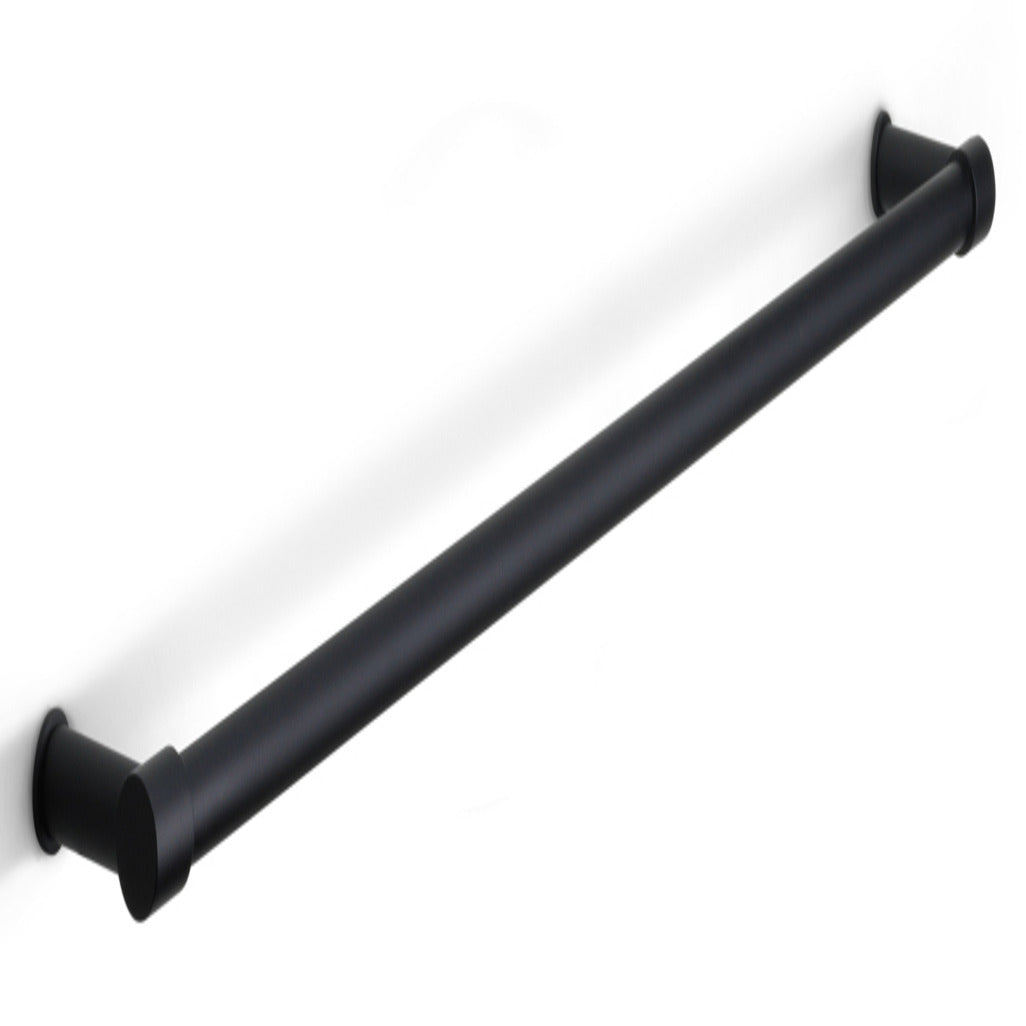Formani | ONE | PB750 | Handdoekstang Enkel | Mat Zwart - Deurbeslag-expert