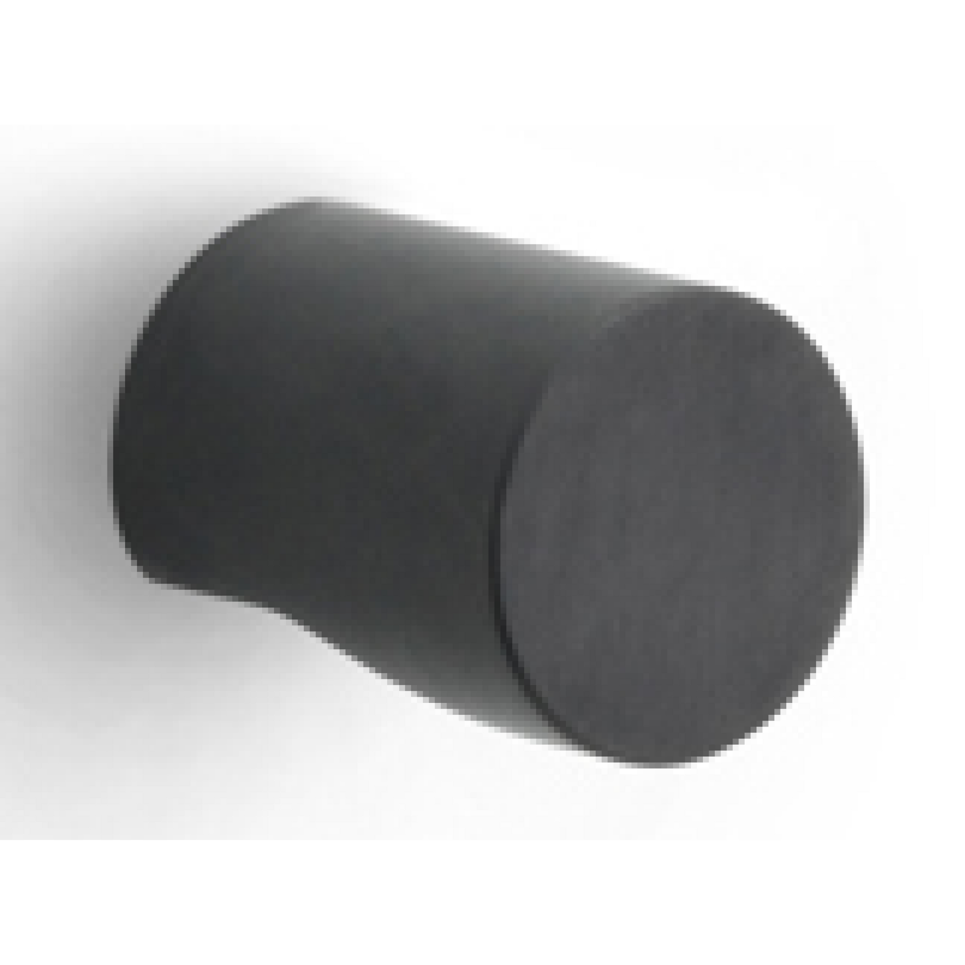 Formani Piet Boon ONE GL24M massieve meubelknop 24mm -PVD Mat Zwart