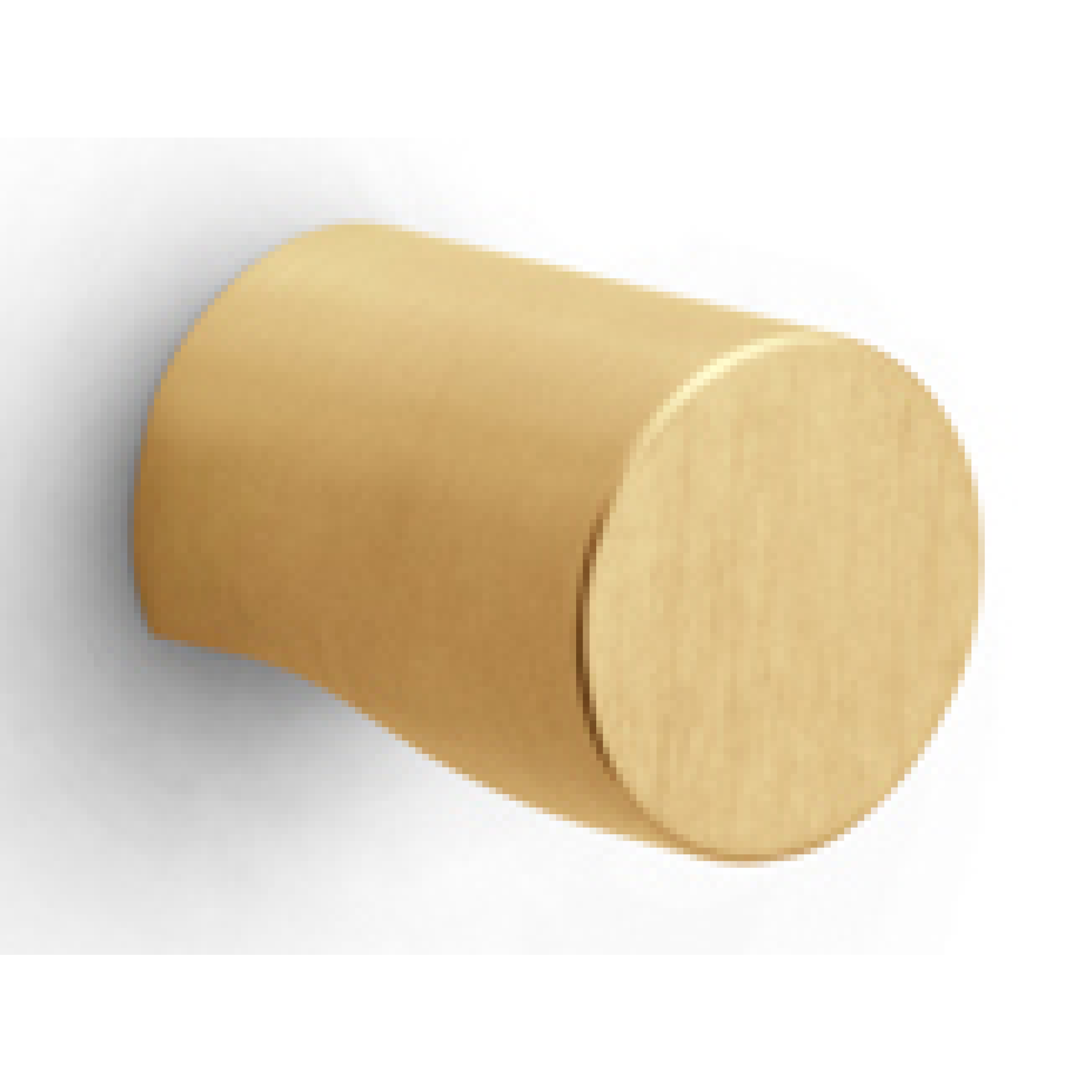 Formani Piet Boon ONE GL24M massieve meubelknop 24mm -PVD Mat Goud
