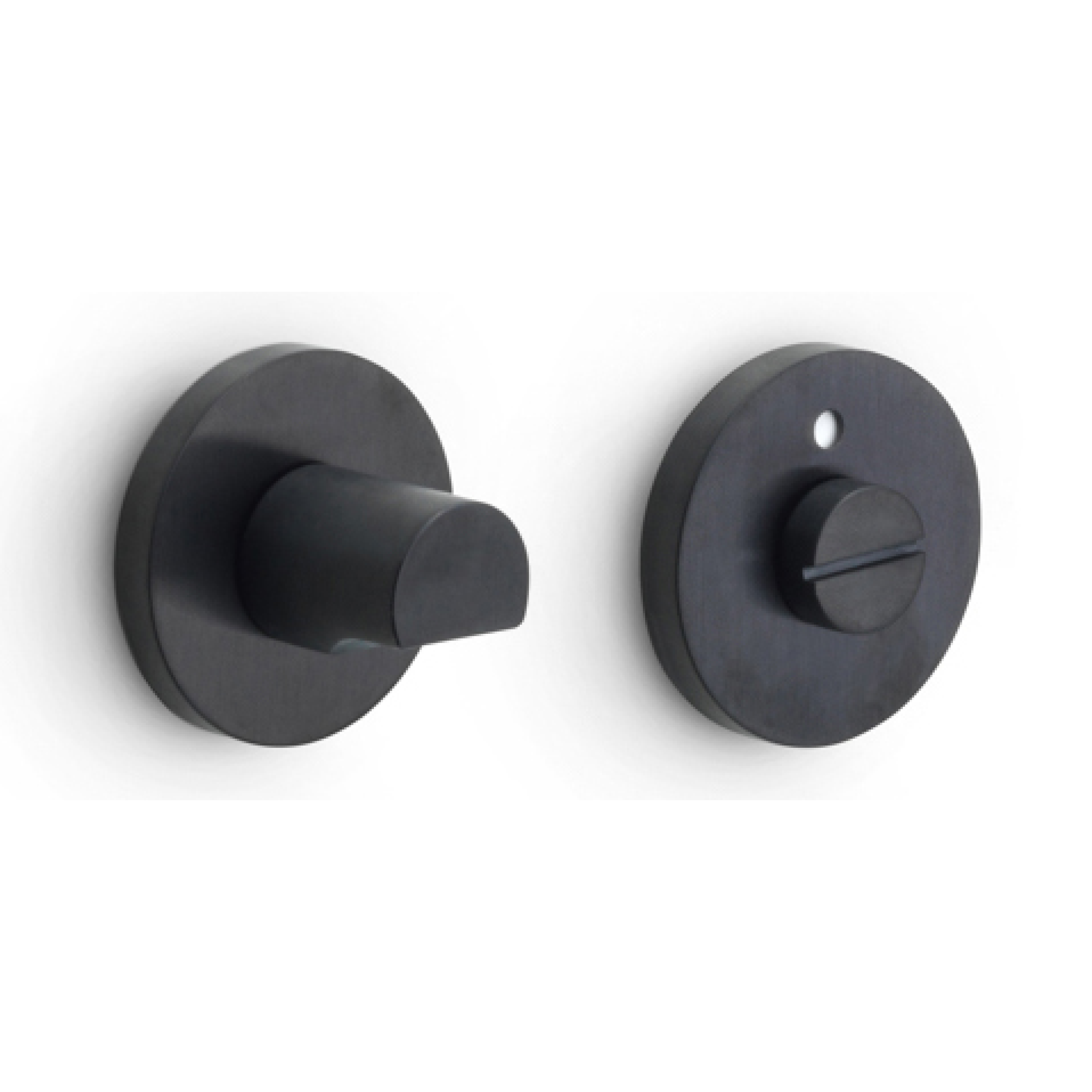 FORMANI | toiletgarnituur  PVD mat zwart | Gensler | RIVIO | GLWC53