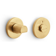 FORMANI | toiletgarnituur  PVD mat goud | Gensler | RIVIO | GLWC53
