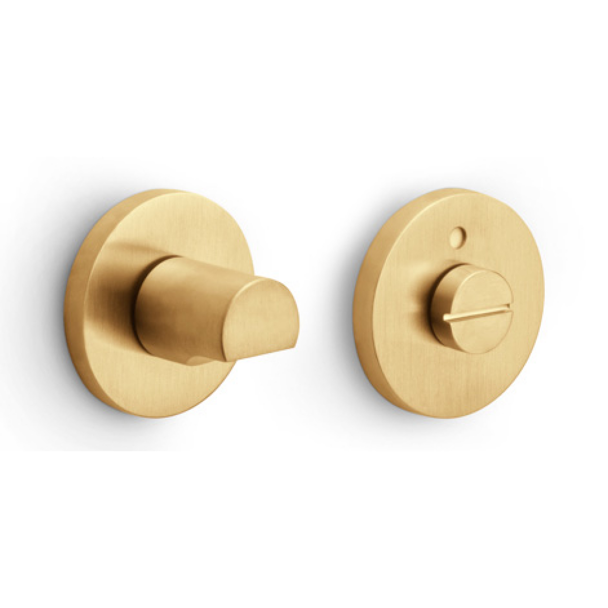 FORMANI | toiletgarnituur  PVD mat goud | Gensler | RIVIO | GLWC53