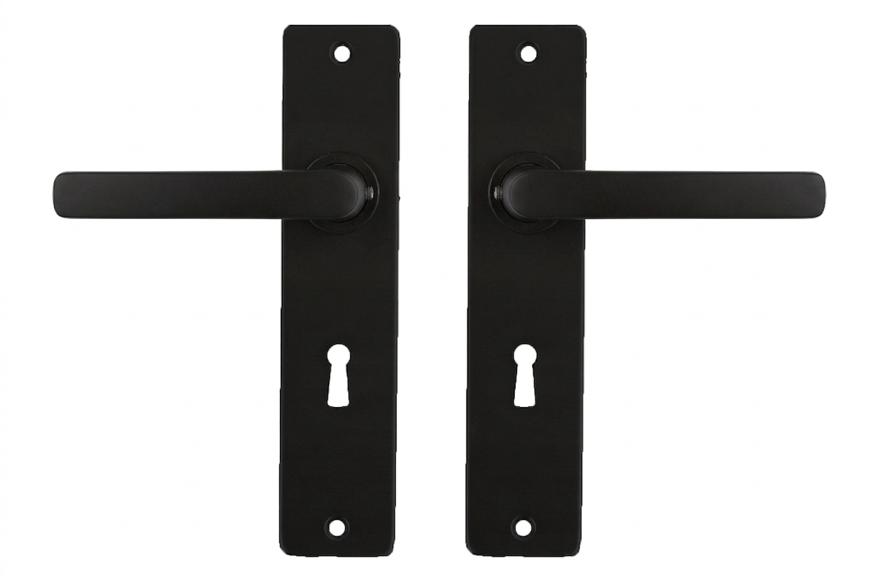 AMI | Deurkrukken 180/41 | Type 332 | SL72 | Zwart - Deurbeslag-expert