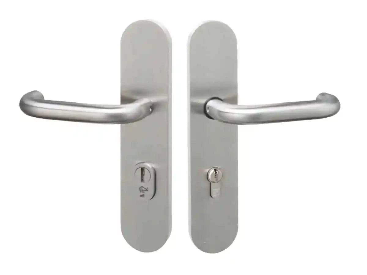 Hafi Private Line | Veiligheidsbeslag | Model 202 kruk/kruk met kerntrekbeveiliging - Deurbeslag-expert