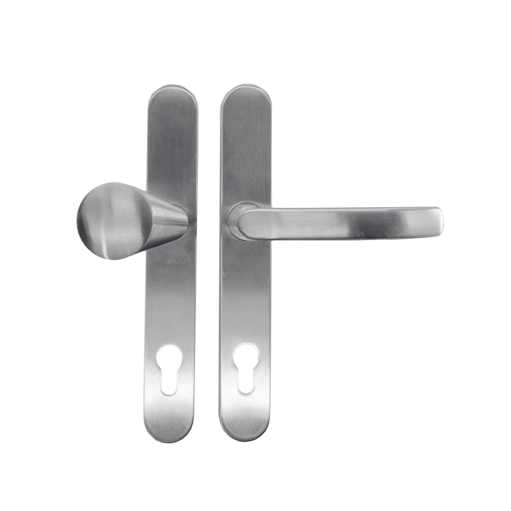 HDD Pro | Veiligheidsgarnituur | Ovaal Kruk/Top| Geborsteld | 72mm