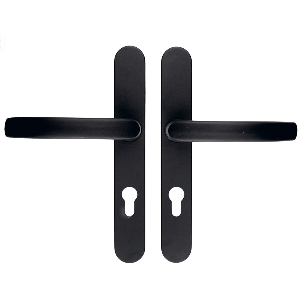 HDD Pro | Veiligheidsgarnituur | Ovaal Kruk/kruk | Zwart | 72mm