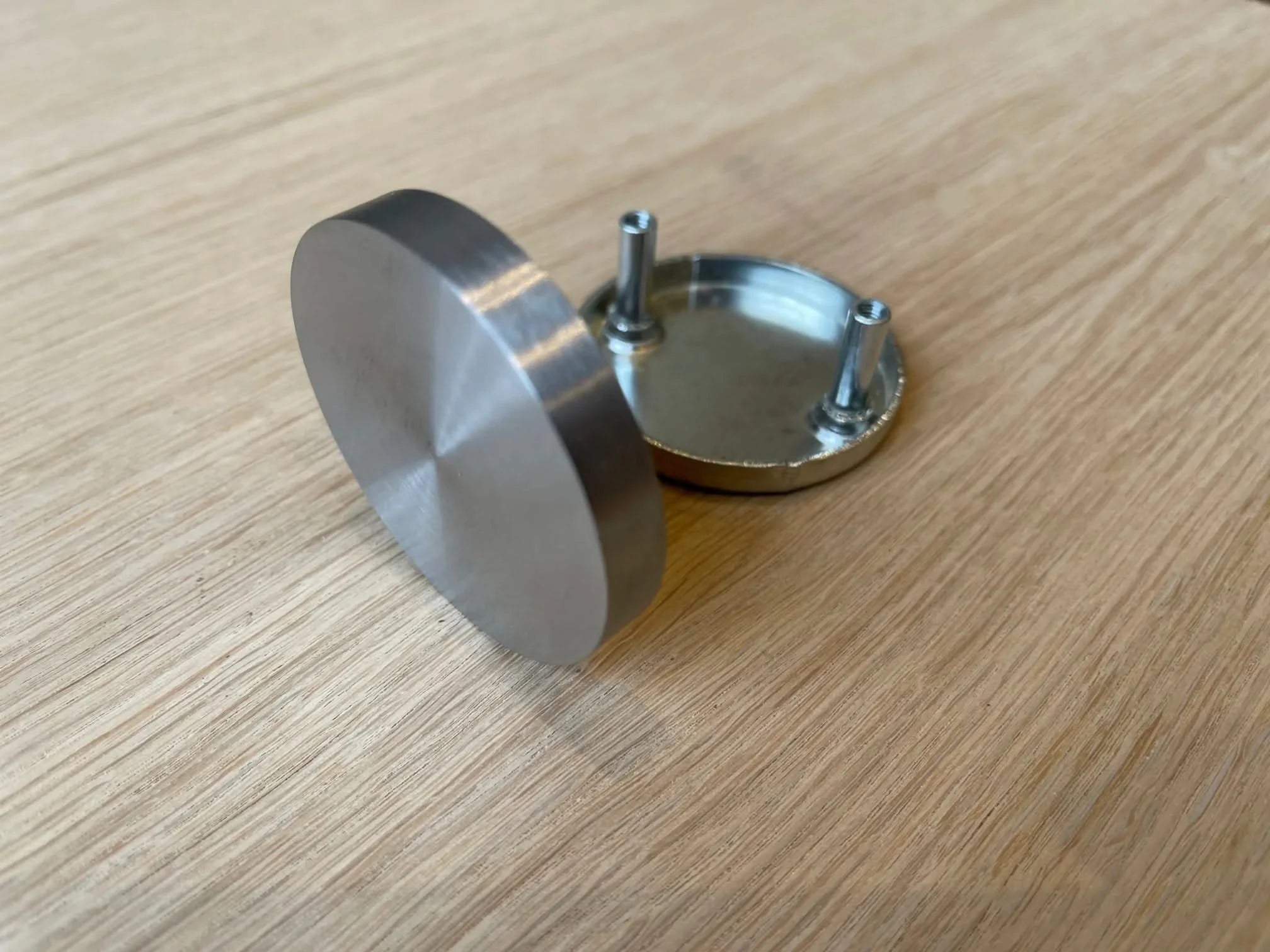 Hafi Private Line | Rozet blind rond met schroeven | RVS