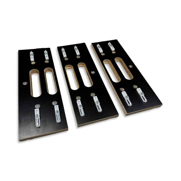 Riens freesmal Argenta Medium – detail van de freessparing