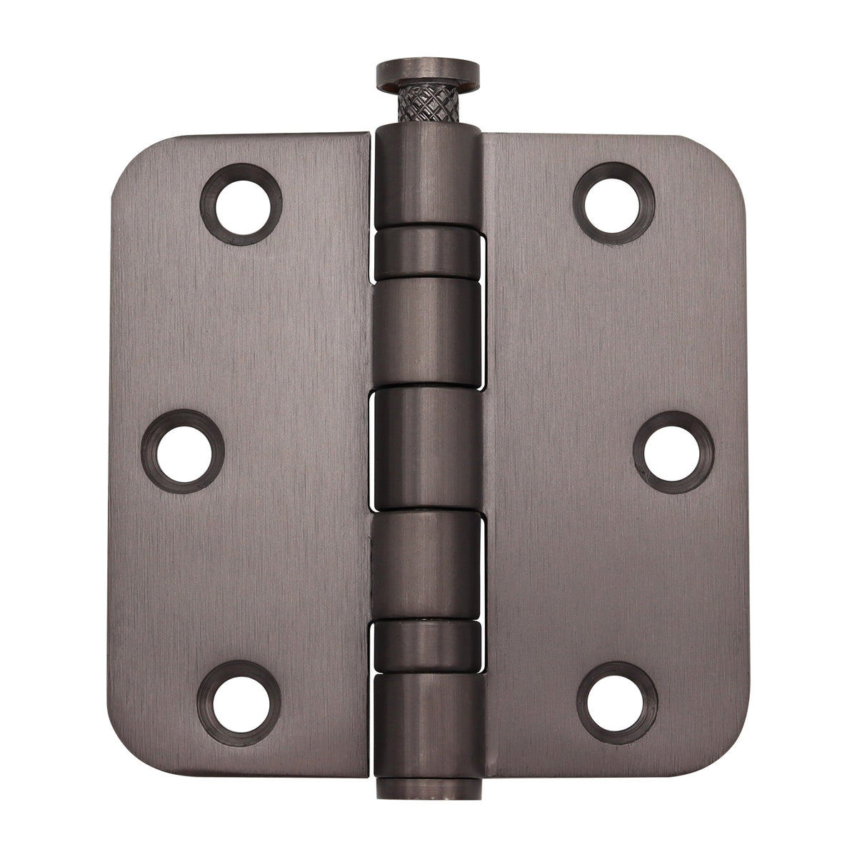 Griff Meister Kogellagerscharnier 76x76 mm Afgeronde hoeken Gunmetal