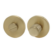 Griff Meister | Toiletsluiting Knurl 53mm | 6mm Dik | Champagne PVD