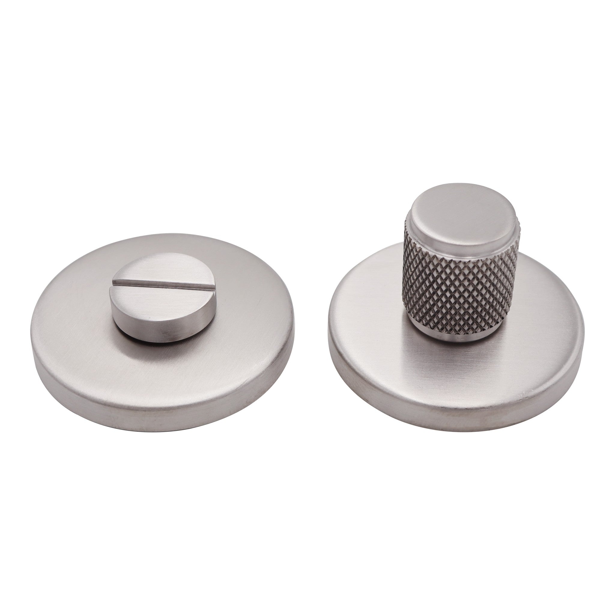 Griff Meister | Toiletsluiting Knurl 53mm | 6mm Dik | RVS