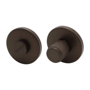 Griff Meister | Toiletsluiting Knurl 53mm | 6mm Dik | Brons
