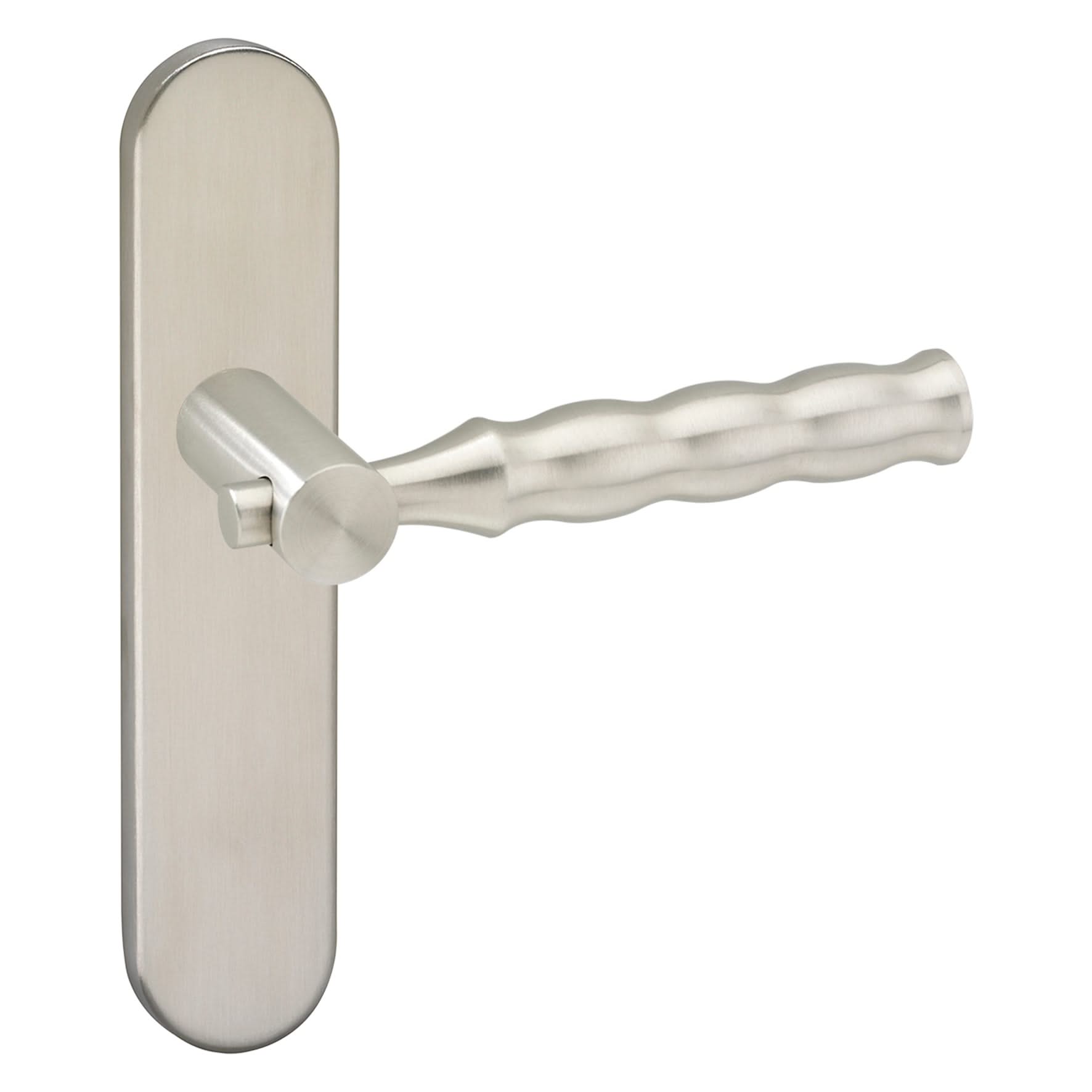 Impresso Alford RVS geborsteld op Ovaal schild Blind