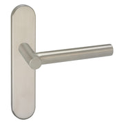 Impresso Alton RVS geborsteld op Ovaal schild Blind