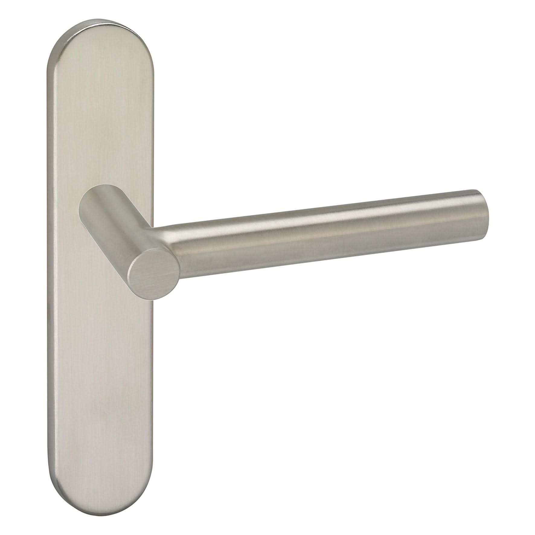 Impresso Alton RVS geborsteld op Ovaal schild Blind