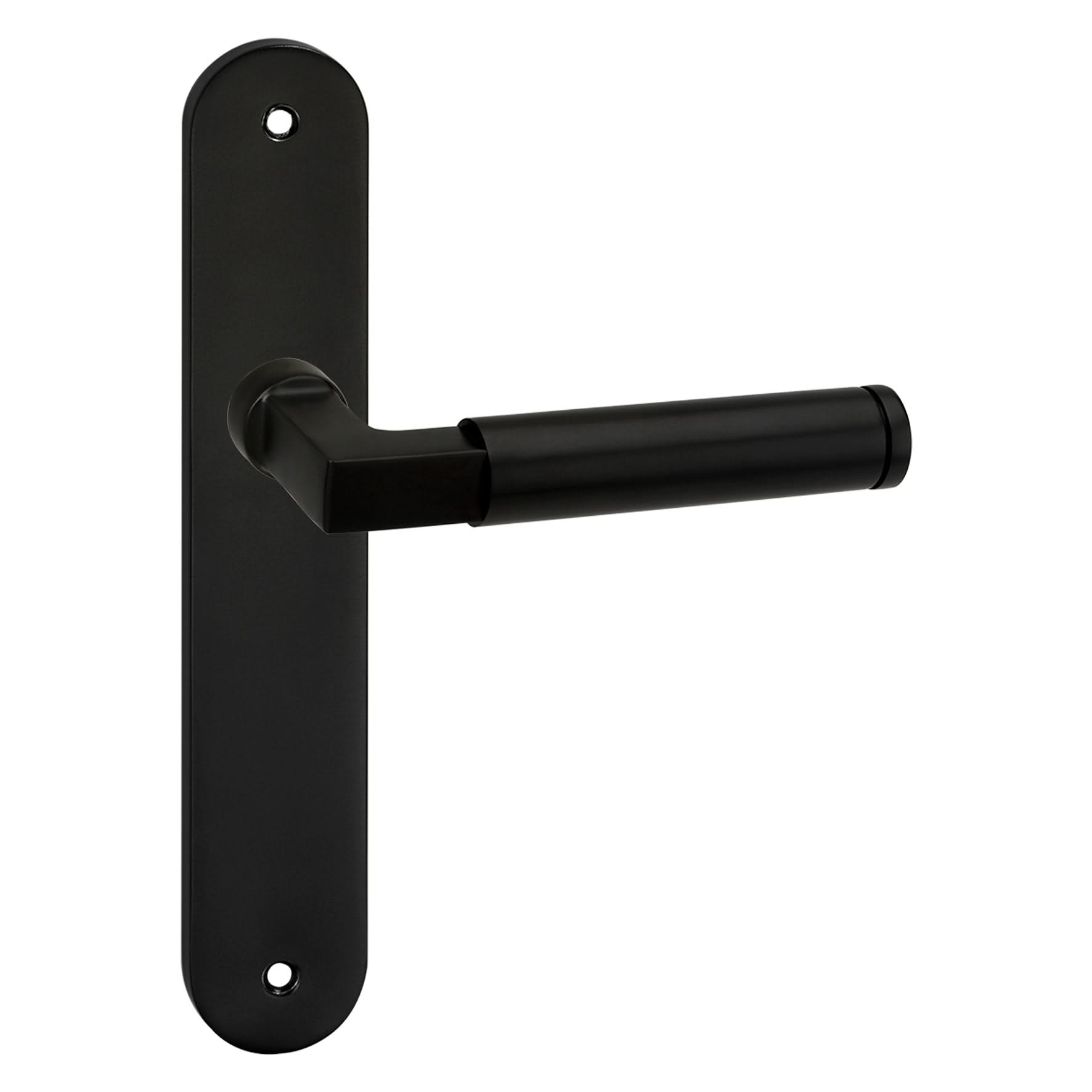 Impresso Aston Mat zwart op Ovaal schild Blind