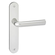 Impresso Bolton Aluminium op Ovaal schild met schroeven Blind