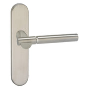 Impresso Bretton RVS geborsteld op Ovaal schild Blind