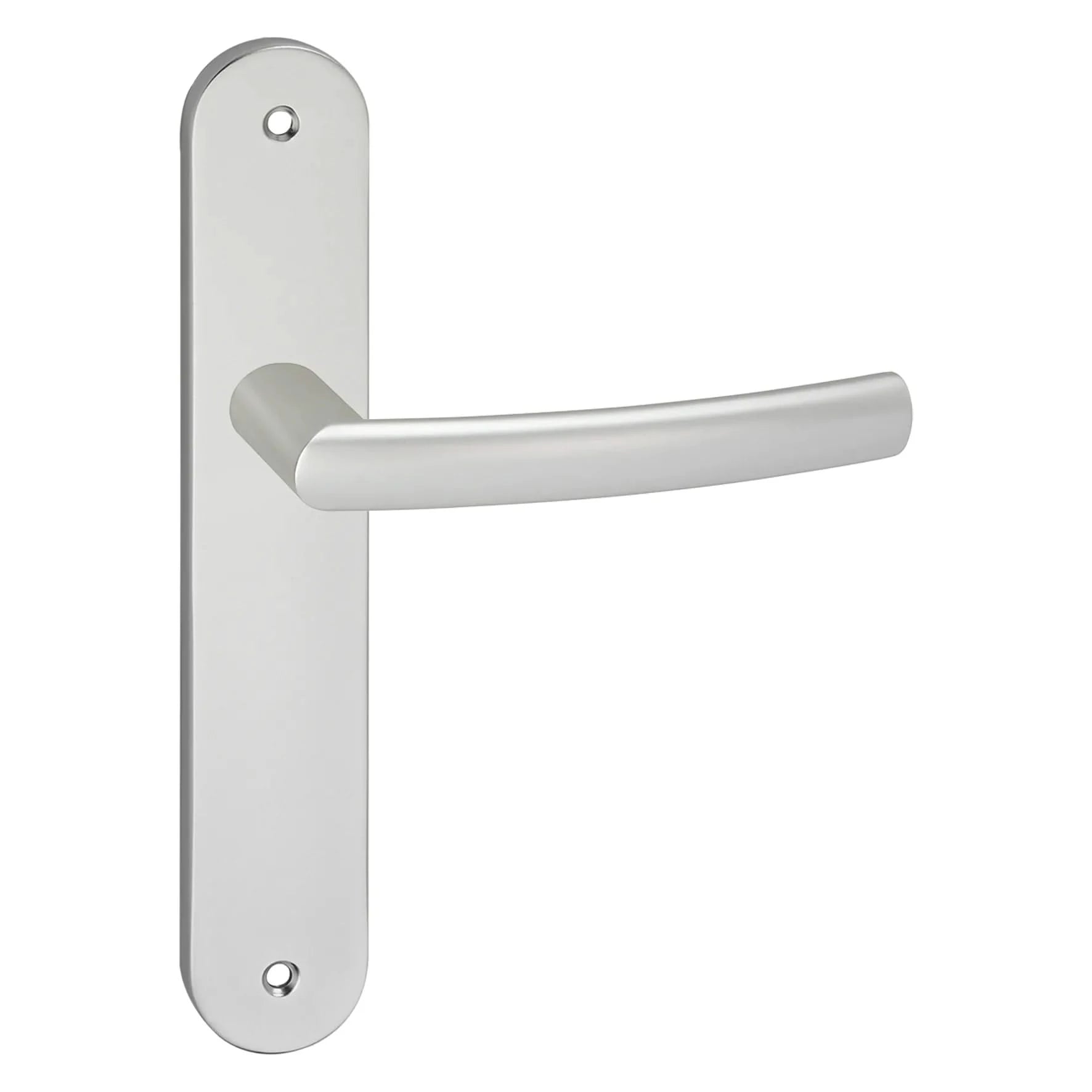 Impresso Burton Aluminium op Ovaal schild met schroeven Blind