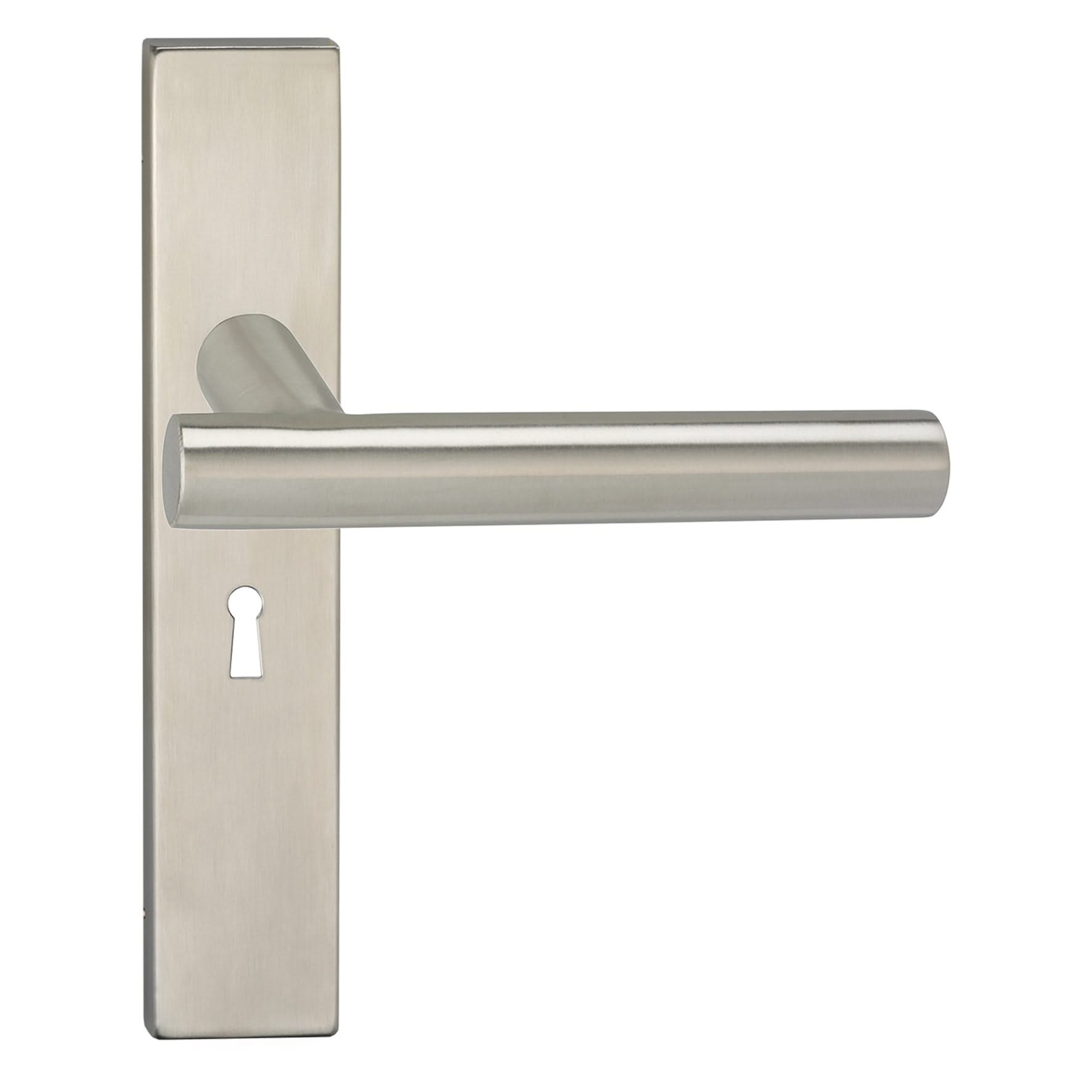 Impresso Chelsea RVS geborsteld op Rechthoekig schild - Deurbeslag-expert