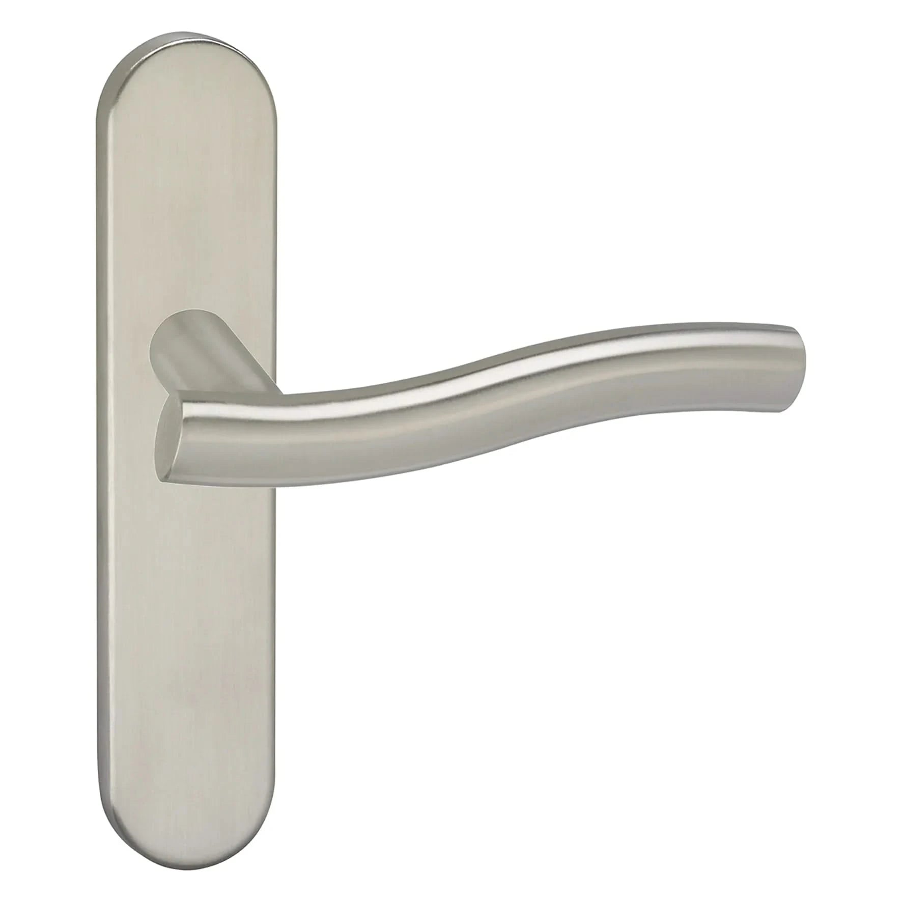 Impresso Chester RVS geborsteld op Ovaal schild Blind