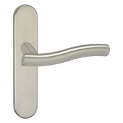 Impresso Chester RVS geborsteld op Ovaal schild Blind