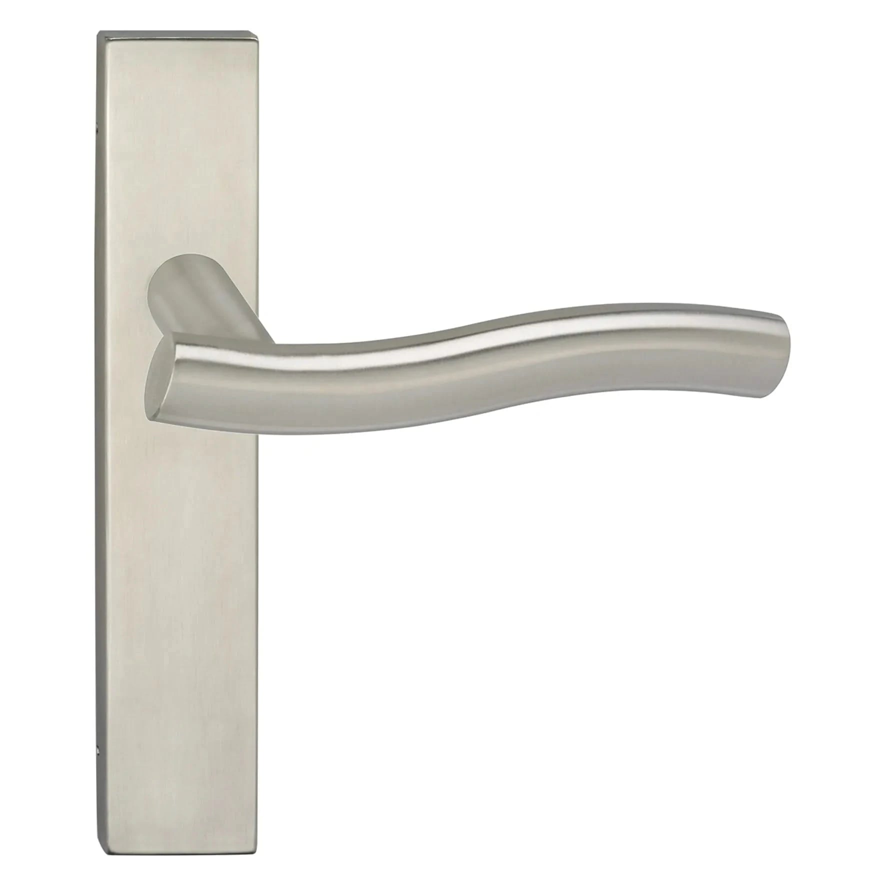 Impresso Chester RVS geborsteld op Rechthoekig schild Blind