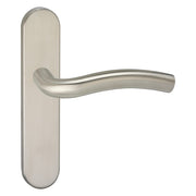 Impresso Conway RVS geborsteld op Ovaal schild Blind