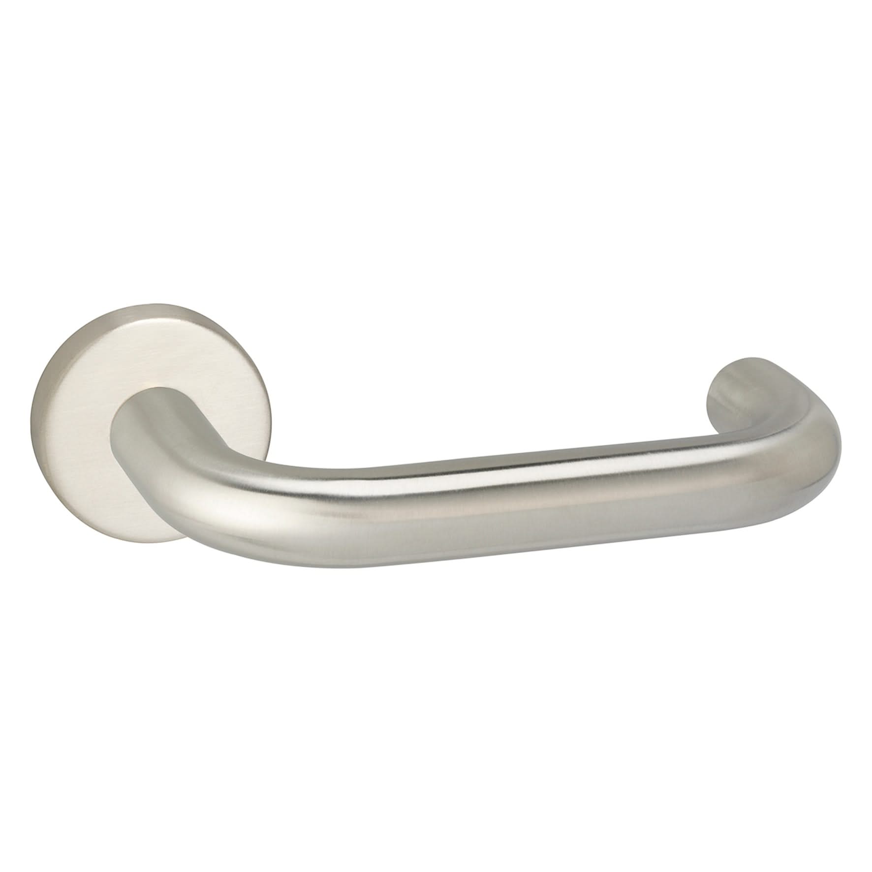 Impresso Deurkruk Wigan RVS geborsteld op rond Rozet