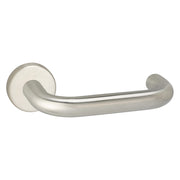 Impresso Deurkruk Wigan RVS geborsteld op rond Rozet