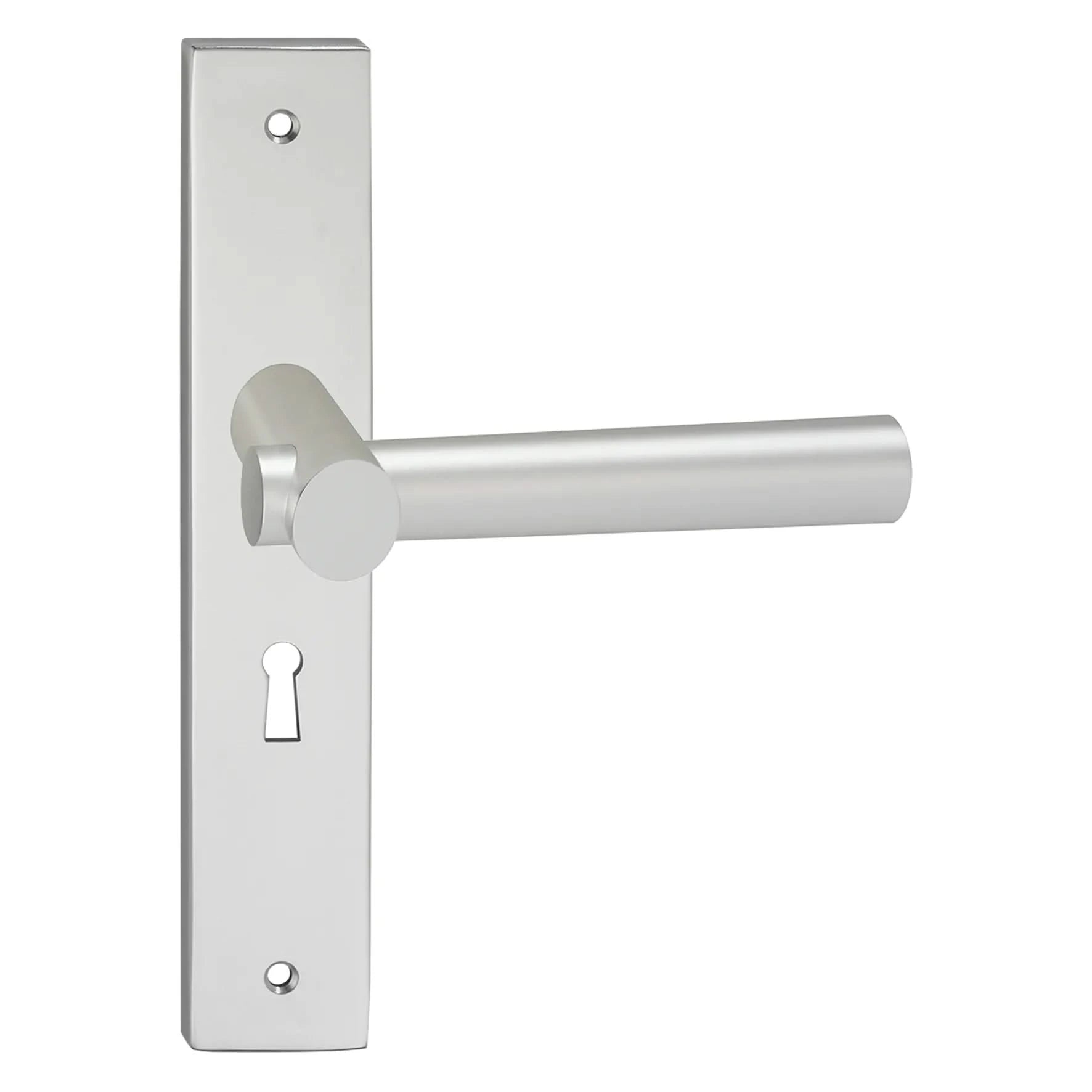 Impresso Dover Aluminium op Rechthoekig schild - Deurbeslag-expert