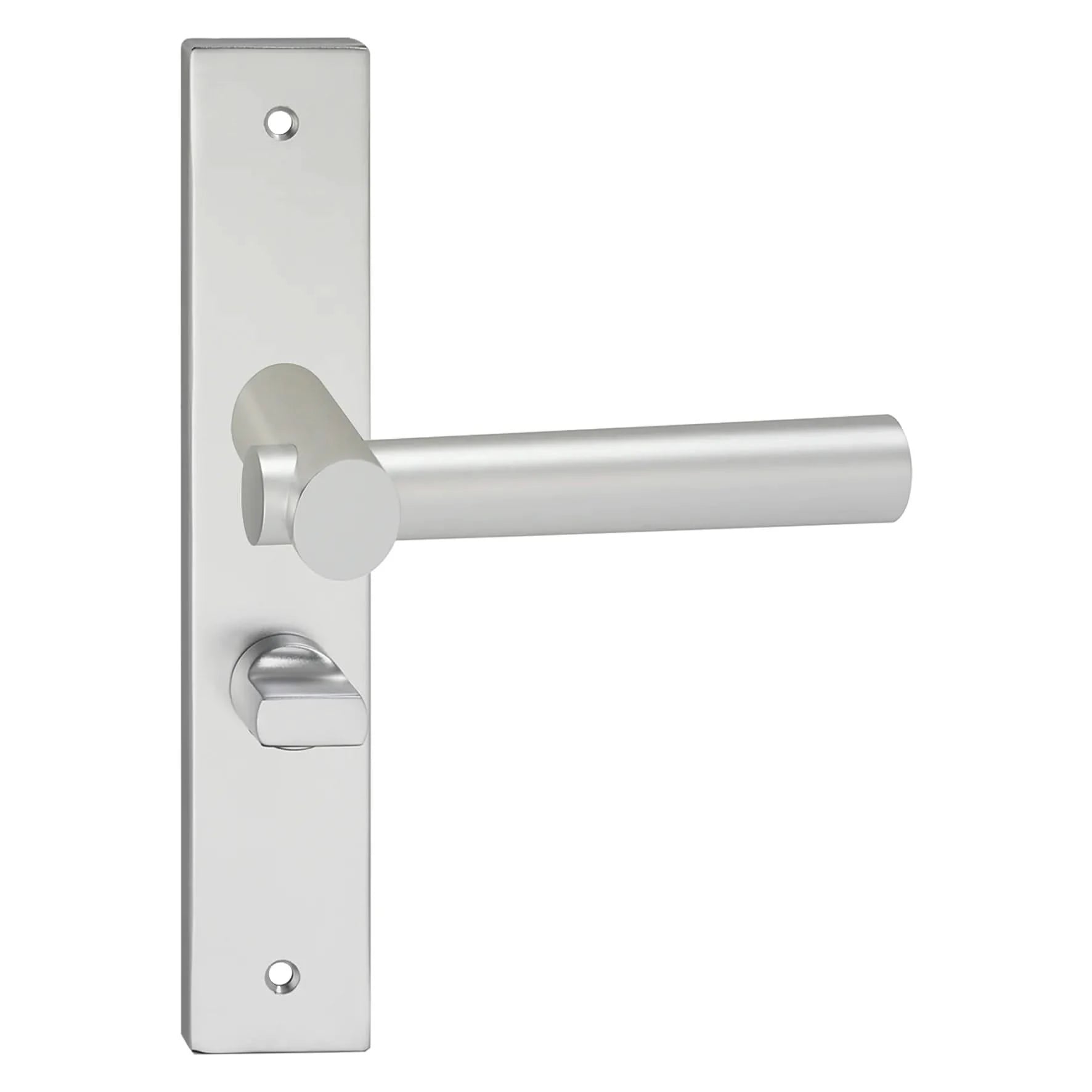 Impresso Dover Aluminium op Rechthoekig schild - Deurbeslag-expert